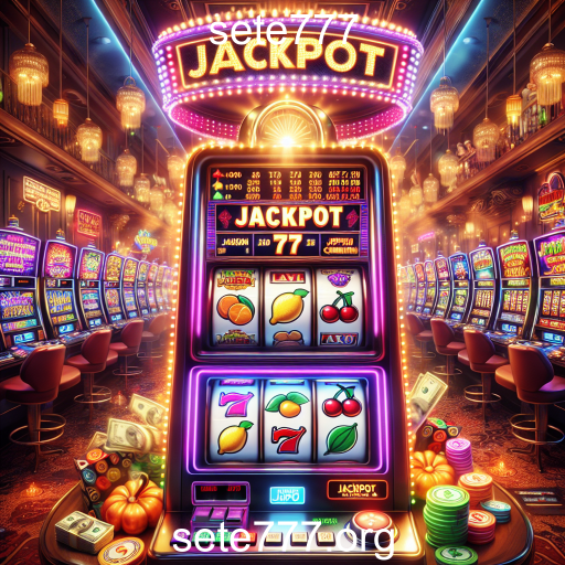 Explore o Mundo dos Jackpot Slots em Sete777